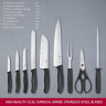 Набор ножей кухонных VICTORINOX SWISSCLASSIC CUTLERY BLOCK 6.7193.9