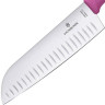 Сантоку Victorinox Swiss Classic 17 см, розовый (6.8526.17L5B)