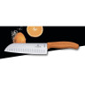 Сантоку Victorinox Swiss Classic 17 см, оранжевая рукоятка (6.8526.17L9B)