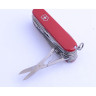 Перочинный нож Victorinox Swiss Champ 1.6795.T — прозрачный красный